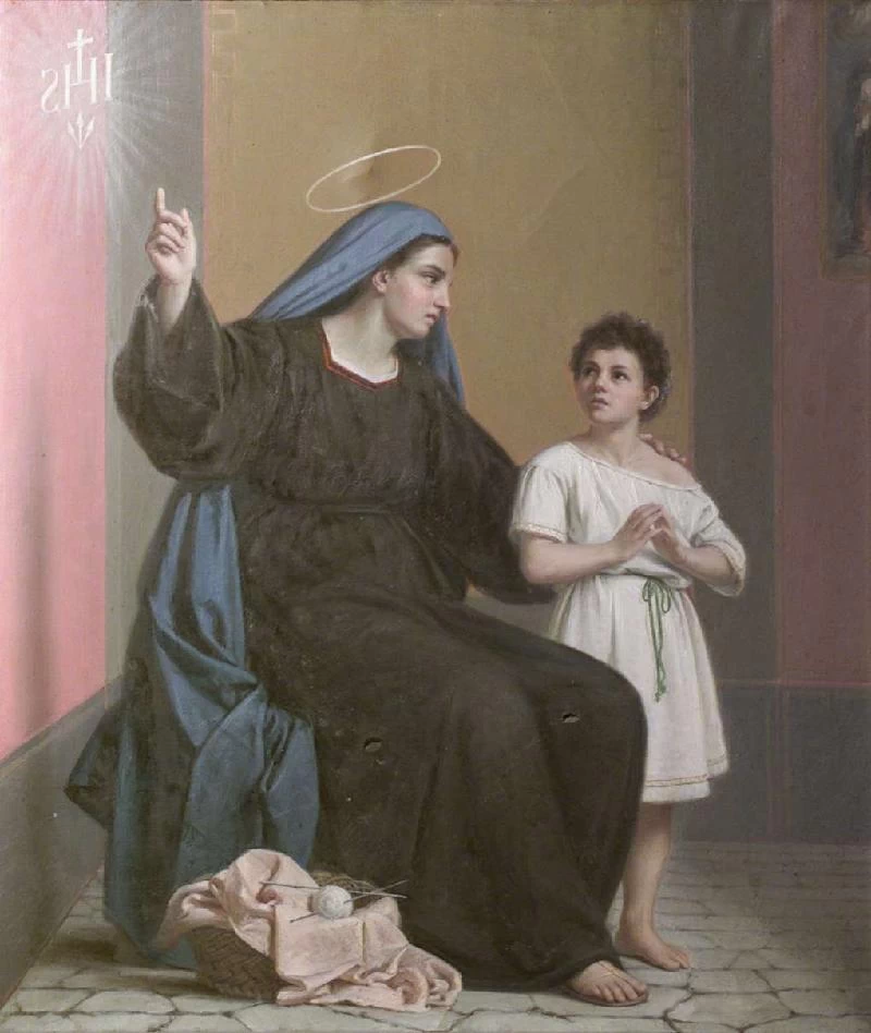 Santa Monica e Sant'Agostino